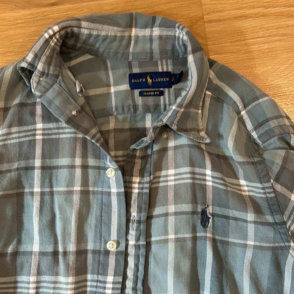 Ralph Lauren classic fit flannel - Picture 2 of 2